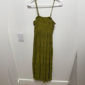 Olive Green Maxi Dress